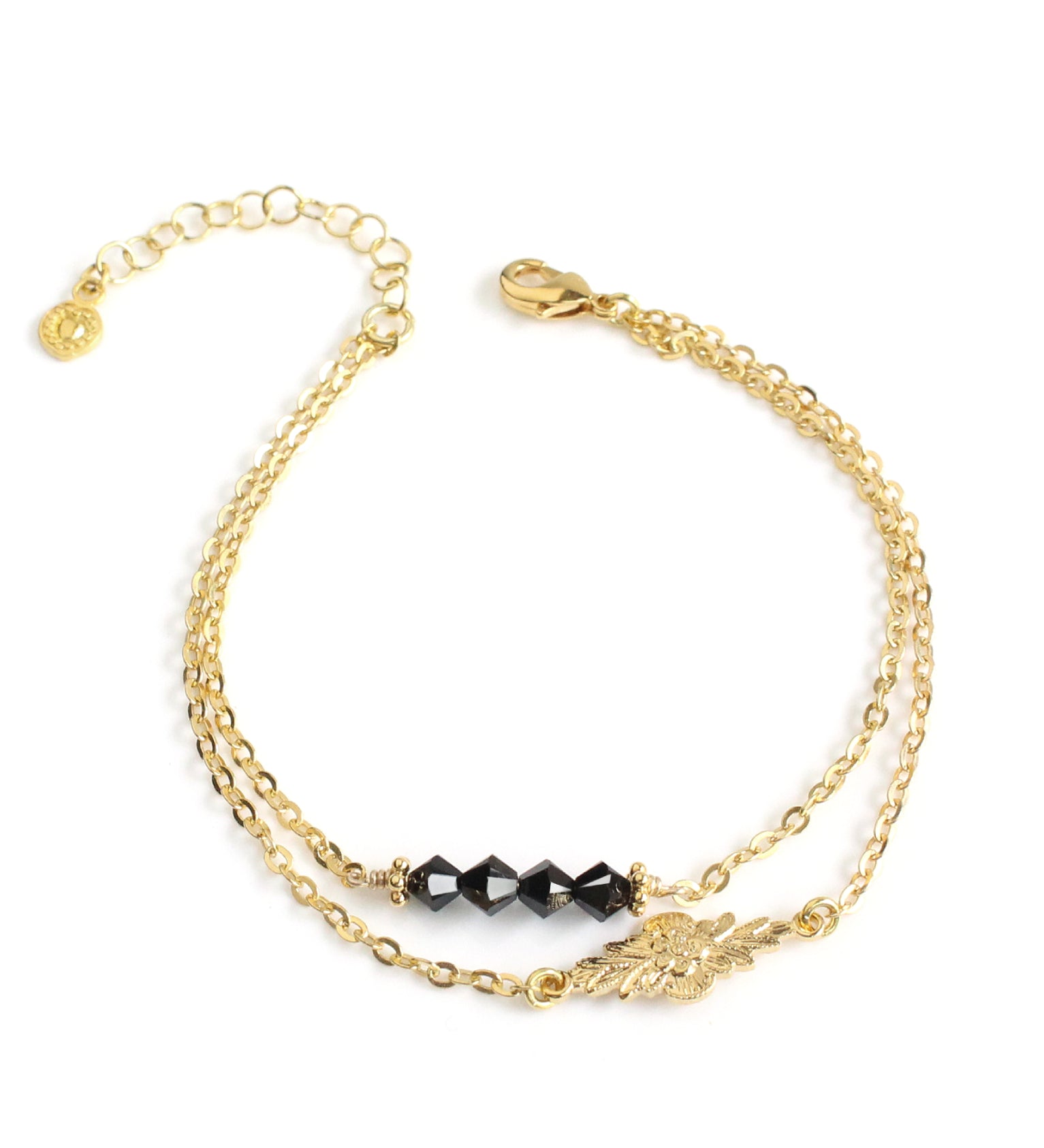 Argyle Double-Sided Chain Bracelet – Valery Brinda